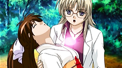 Hentai girl with sexy breasts and her interesting adventures