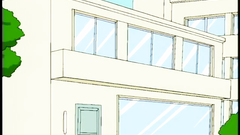 Horny teens enjoying hardcore fuck in hentai toon