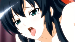 Rough pounding for a seductive brunette chick