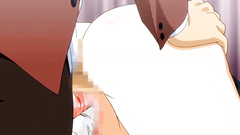 Rough pounding for a seductive brunette chick