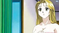 Awesome blonde from hentai toon is ready for adventures