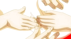 Real oral pleasure from innocent hentai babes