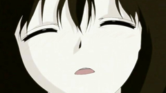 Young hentai couple making love in the bedroom