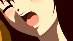 Brown-haired schoolgirl seduced for sex in hentai video