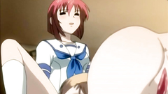 Delightful redhead babe gets pleasured by hard cock