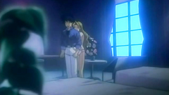 Old school hentai cuties in erotic sex cartoon