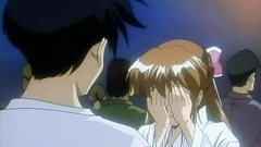 They are young but feel temptation in this hentai clip