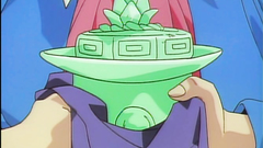 This hentai sexy girl has a long dark hair