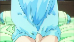 This hentai sexy girl has a long dark hair