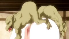 Every horny creature in this hentai toon wants to fuck an elf