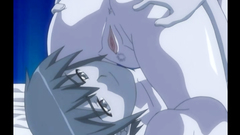 Young naked babe moans loud while gets fucked