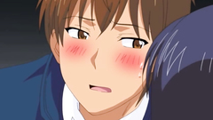 Big breasted schoolgirl gets nailed from behind