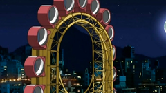 Big breasted hot teen rubs cock between her tits