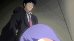 Big breasted hot teen rubs cock between her tits