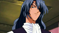 This hard cock fits well between her large natural tits