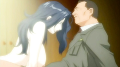 Seductive brunette babe with nice tits serves hard cock