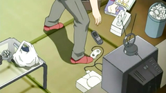 Seductive brunette babe with nice tits serves hard cock