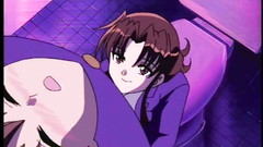 Toilet blowjob from amazing little schoolgirl