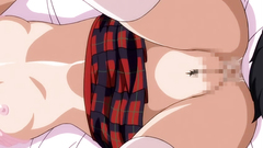 Young and pretty hentai cuties penetrated in their cunts