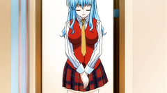 Young and pretty hentai cuties penetrated in their cunts