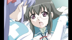 Naughty hentai teens fuck horrible creatures