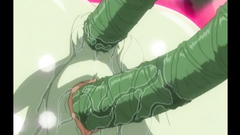 Naughty hentai teens fuck horrible creatures