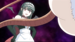 Ugly tentacles use all her tiny holes - hentai porn