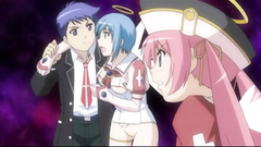 Ugly tentacles use all her tiny holes - hentai porn