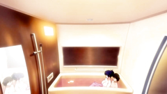 Very sexy long-haired busty babe loves to fuck