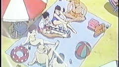 Old school classic hentai erotic cartoon