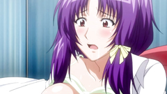 Young cutie in black stockings loves to please her pussy