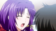 Nasty hot babe takes hard rod from behind