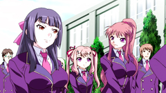 Oral art from lustful schoolgirls - hentai porn