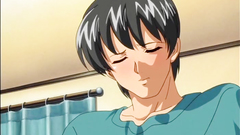 Busty hentai gal feels the temptation and fucks hard