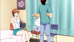 Short-haired busty hentai slut loves hardcore action