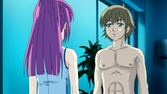 Awesome young cuties seduced for fuck in the swimming pool