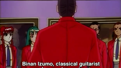 Hot redhead babe with nice tits in hentai erotic toon