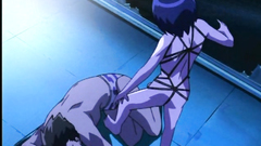 Naked girl gets pussy fucked in the bedroom - hentai toon