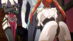 Big breasted redhead submissive babe loves BDSM fuck