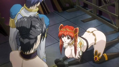 Fully breasted redhead babe blows cock like a pro