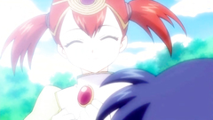 She pleased really hard by horny tentacles