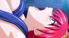 She pleased really hard by horny tentacles