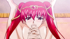 Oral lessons for naked and beautiful hentai babes