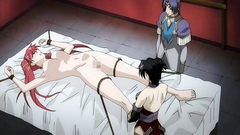 Hard fetish play for seductive redhead cutie