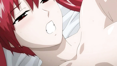 Hard fetish play for seductive redhead cutie