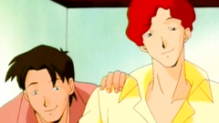 Lovely brunette babe gangbanged in her trimmed pussy