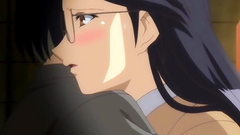 Beautiful babe in glasses groped and molested