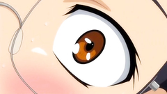 Black-haired cutie pleases herself in her bedroom