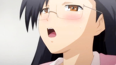 Black-haired cutie pleases herself in her bedroom