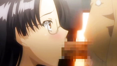 She takes facial after a face fuck - hentai toon